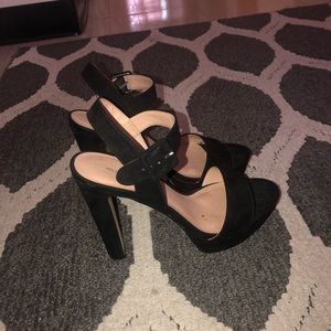 Black heels